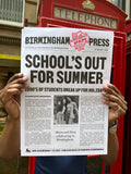 Schools Out For Summer - Newspaper